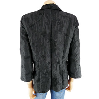 Voir photo 2 de Veste noire brodée - manches longues – Femme - Peter Hahn - 40 Veste noire brodée - manches longues – Femme - Peter Hahn - 40 Bon état - Vue 2 -